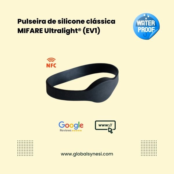 Pulseira de silicone clássica MIFARE Ultralight® (EV1) - Image 2