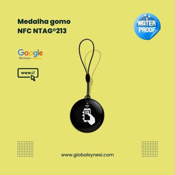 Medalha gomo NFC NTAG®213 - Image 2